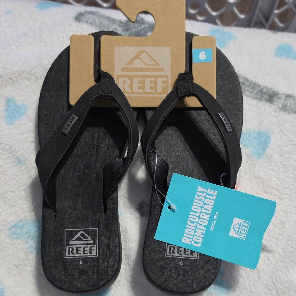 Reef Black Women's Flip Flop Sandals